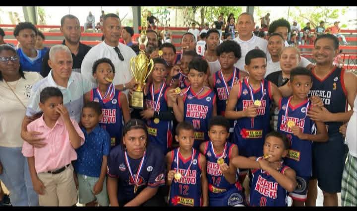 Pueblo Nuevo y UDEBA se coronan campeones del Torneo Minibasket de Santiago 2026